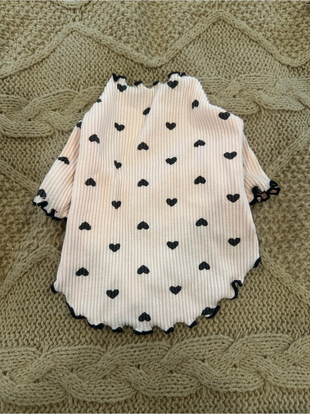 For small cat or dog heart T-shirt